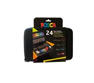 Uni Posca rubber case 24-pack