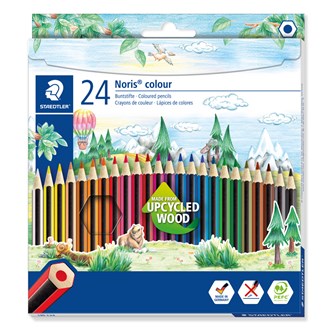 Färgpennor Staedtler Wopex, 24-pack