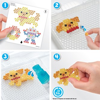 Aquabeads Megaförpackning, 2 400 pärlor