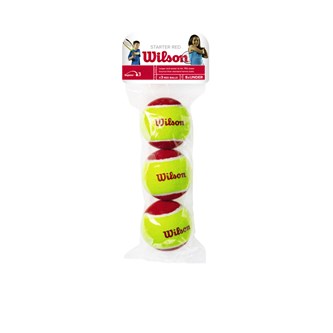 Wilson Tennisboll starter röd 3-pack