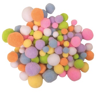 Pompom pastell