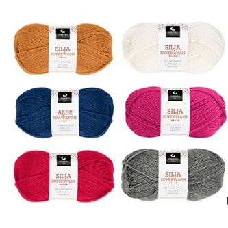 Garn Silja superwash, 50 g