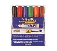 Whiteboardpennor Artline 517 6-pack