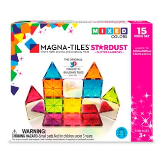 Magna-Tiles Stardust, 15 delar