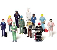 Yrkesfigurer 11-pack