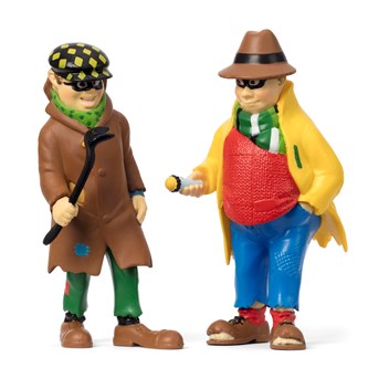 Pippi figurset: Dunder-Karlsson & Blom