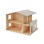 Playwood dockhus medium natur