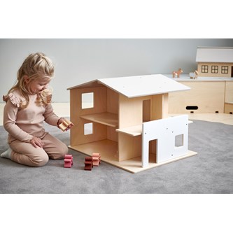 Playwood dockhus medium natur