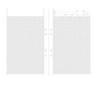 Provskrivningspapper vikt A3, rutor 5x5 mm