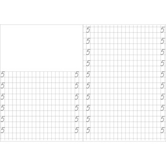 Sifferhäfte A5 25-pack