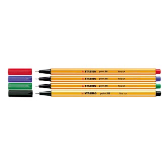 Fineliner Stabilo 10-pack