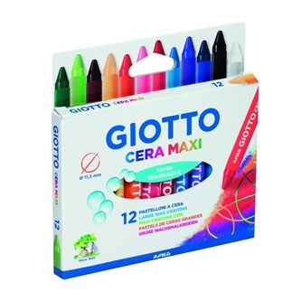 Giotto Cera Maxi Vaxkrita 12-pack