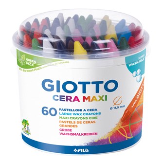 Giotto Cera Maxi Vaxkrita 60-pack