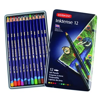 Derwent Inktense, 12-pack