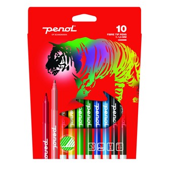 Fiberpennor Penol Fine 10-pack