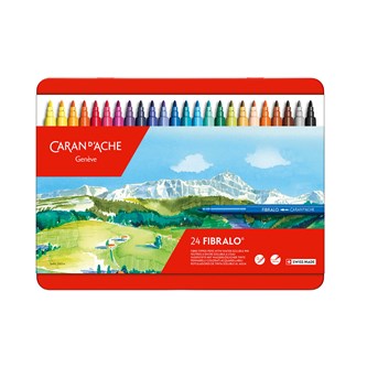 Fiberpennor FIBRALO Caran d'Ache 24-pack