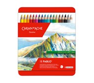 Färgpennor Caran d'Ache PABLO 18-pack