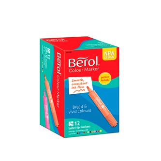 Berol Colour Marker 12-pack