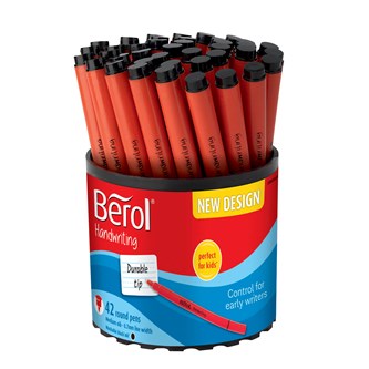 Berol Handwriting, rund 42-pack