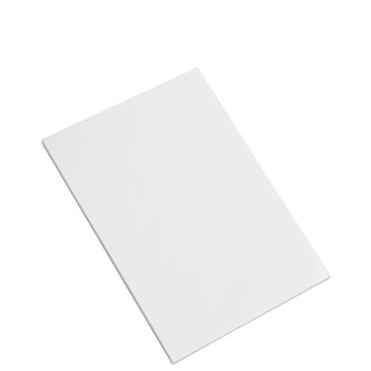 Vit foamboard 50x70 cm, 2 ark