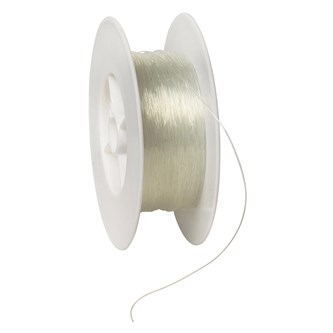 Smyckestråd ø 0,6 mm elastisk 100 m