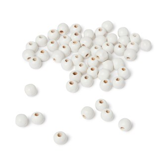 Träpärlor 10 mm 200-pack