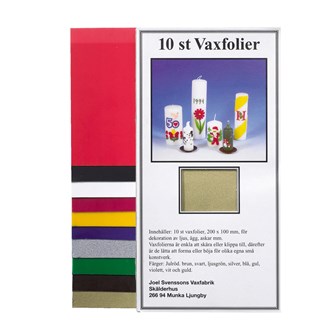 Vaxfolier 10-pack