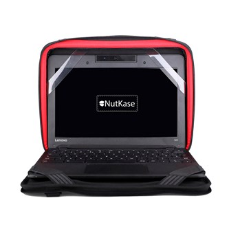 Chromebookfodral 14 tum stor ficka, svart