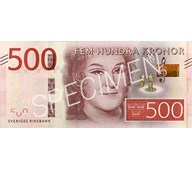 Sedel 500 kronor, 100-pack