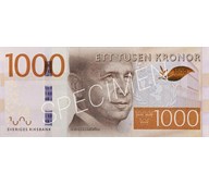 Sedel 1 000 kronor, 100-pack