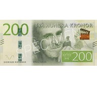 Sedel 200 kronor, 100-pack