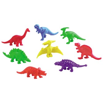 Räkna dinosaurier 128-pack