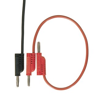 Svart kabel 25 cm 10-pack