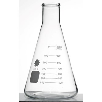 Glas E-kolv 500 ml