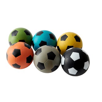 Fotboll stl 5 i gummi 6-pack