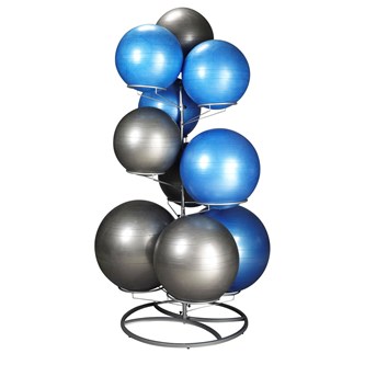Ställning för terapi- och pilatesbollar