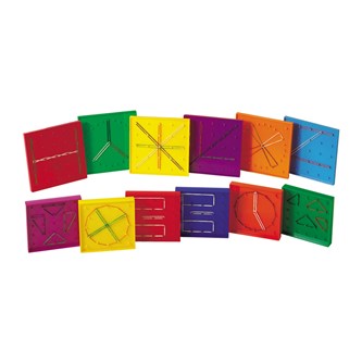 Geometriska brädor 6-pack