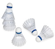 Badmintonboll med korkbas 6-pack