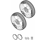 Reservdel Circleline, Bakhjul 2-pack