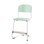 Stol Matte FSC BX sh 45 cm liten sits vitt stativ