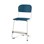 Stol Matte FSC BX sh 45 cm liten sits vitt stativ