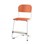 Stol Matte FSC BX sh 45 cm liten sits vitt stativ