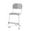 Stol Matte FSC BX sh 45 cm liten sits vitt stativ