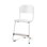 Stol Matte FSC BX sh 45 cm liten sits vitt stativ