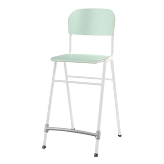 Stol Matte FSC BX sh 65 cm liten sits vitt stativ