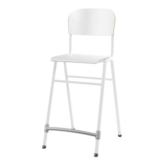 Stol Matte FSC BX sh 65 cm liten sits vitt stativ