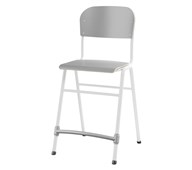 Stol Matte FSC BX sh 54 cm liten sits vitt stativ