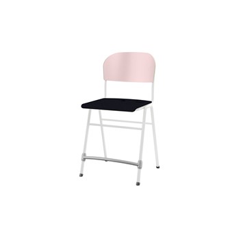 Stol Matte FSC BX sh 54 cm liten sits vitt stativ