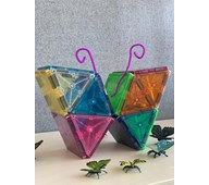 Magna-Tiles fjäril