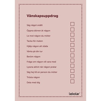 Vänskapsuppdrag